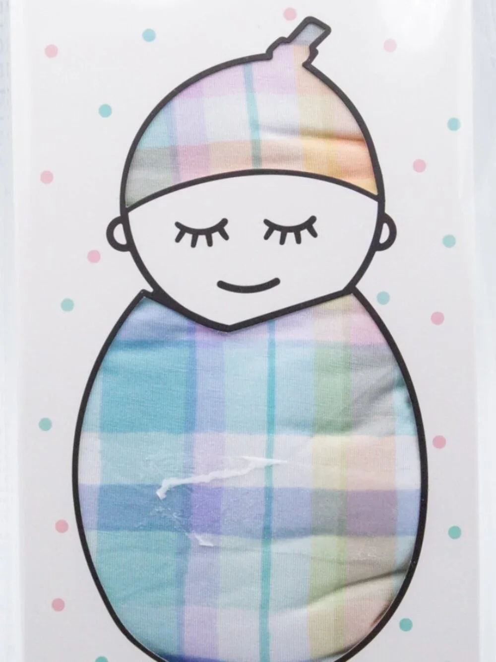 Little Sleepies Swaddle Blanket & Knotted Hat + Ava Olivia 3 Bows / 3 mittens
